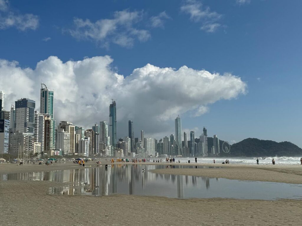 View from Central Beach, Balneário Camboriú