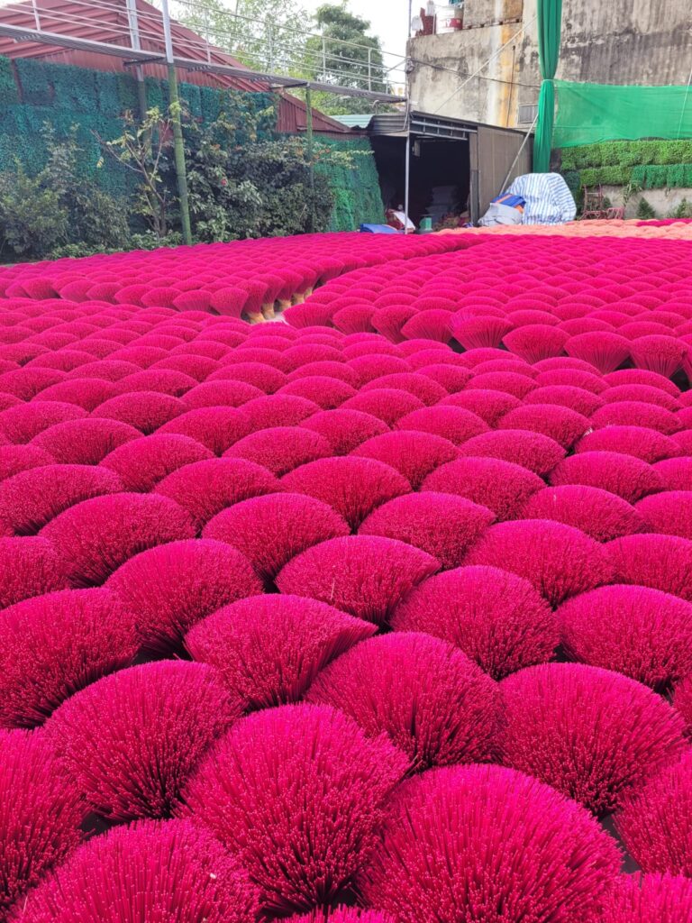 Quang Phu Cau incense village