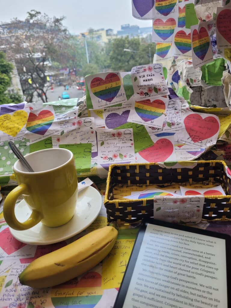 The Note Coffe in Hanoi